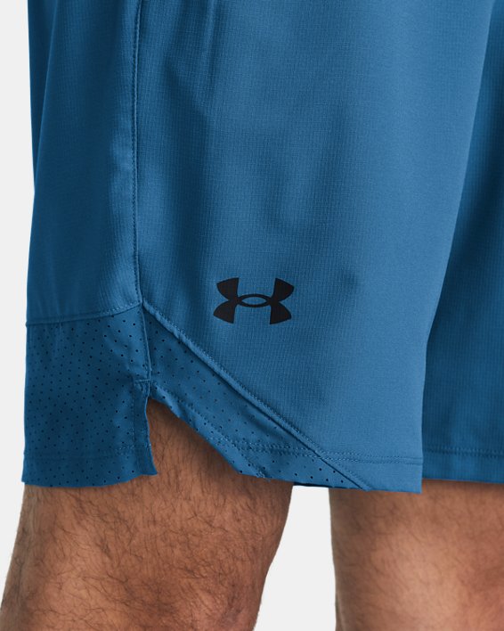 Shorts UA Vanish Woven para Hombre, Blue, pdpMainDesktop image number 3